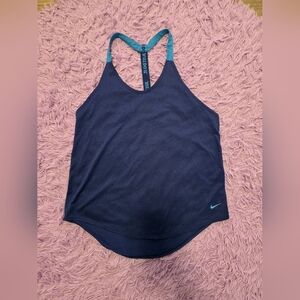 Mix And Match 5/25$ Nike Women's Dark Blue and Teal Tank Top